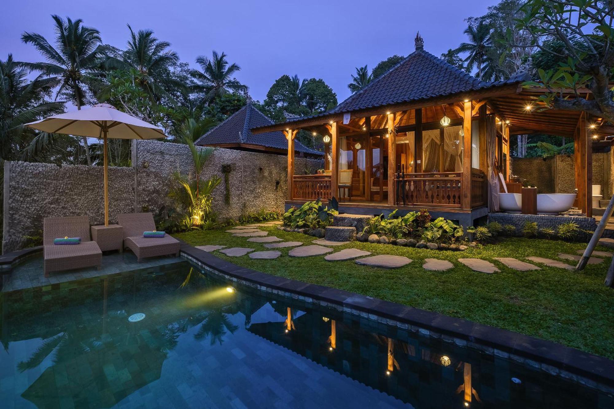 Anandari Ubud Villa Bagian luar foto